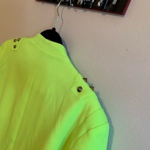 Gibson Latimer Jackets & Coats - Gibson Latimer Neon Green Blazer - Large Gibson Latimer Jackets & Coats - Gibson Latimer Neon Green Blazer - Large